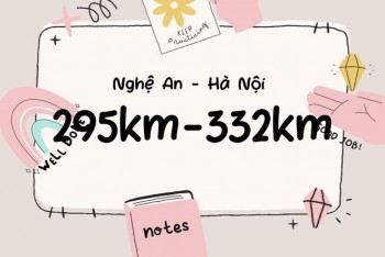 Nghệ An cách Hà Nội bao nhiêu km? Đi bao nhiêu tiếng?