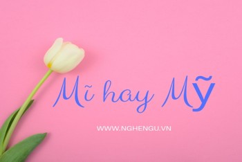 Mĩ hay mỹ? Mĩ thuật hay mỹ thuật? Mĩ nữ hay mỹ nữ?