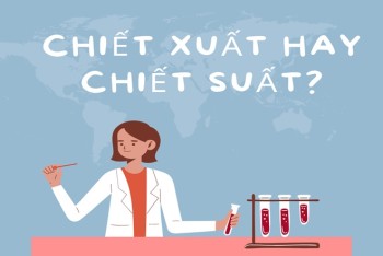 Chiết xuất hay chiết suất đúng? Phân biệt chiết suất/chiết xuất