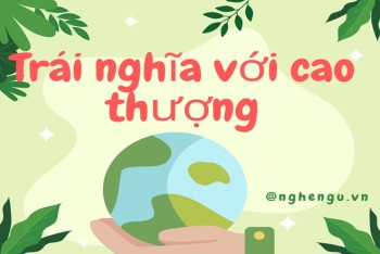 Từ trái nghĩa với cao thượng là từ nào? Ví dụ chi tiết