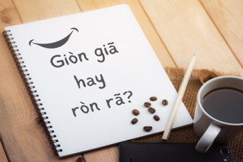 Giòn giã hay ròn rã hay dòn dã viết đúng chính tả tiếng Việt?