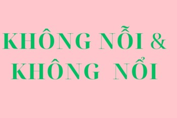 Không nỗi hay không nổi viết đúng? Mẹo phân biệt nỗi hay nổi