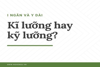 Kĩ lưỡng hay kỹ lưỡng đúng? Nên viết i hay y hay hơn?