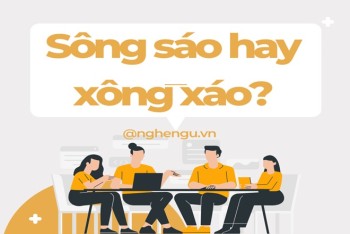 Sông sáo hay xông xáo đúng? Nghĩa là gì trong tiếng Việt?