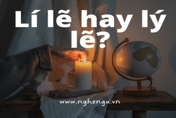 Viết lí lẽ hay lý lẽ đúng? Nên viết i hay y sẽ phù hợp hơn?