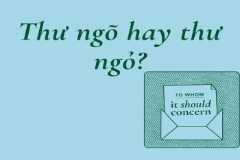 Viết thư ngõ hay thư ngỏ đúng? Phân biệt ngõ hay ngỏ