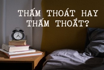 Viết thời gian thấm thoát hay thấm thoắt mới đúng chính tả?