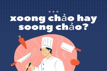 Viết xoong hay soong? Cái xoong hay cái soong đúng?