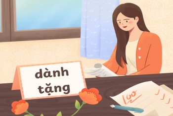 Dành tặng hay giành tặng? Giành tình cảm hay dành tình cảm