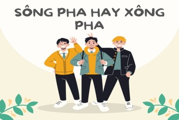 Sông pha hay xông pha là đúng? Phân biệt sông và xông