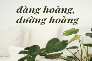 Viết đàng hoàng hay đàng hoàn hay đường hoàng đúng?