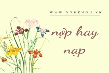 Nộp hay nạp? Nộp bài hay nạp bài? Nạp tiền hay nộp tiền?