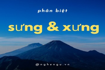 Phân biệt sưng hay xưng chi tiết theo từng ngữ cảnh