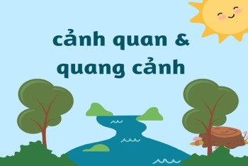 Viết cảnh quang hay cảnh quan? Quang cảnh hay quan cảnh?