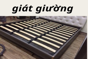 Viết dát giường hay giát giường? Dát vàng hay giát vàng?