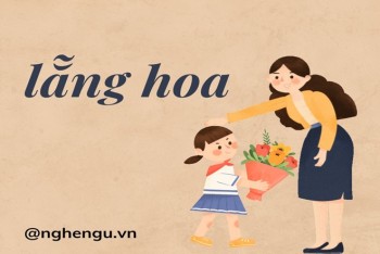 Lãng hoa hay lẵng hoa đúng chính tả tiếng Việt?