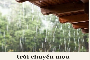 Trời triển mưa hay chuyển mưa? Phân biệt triển hay chuyển