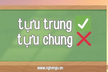 Tựu chung hay tựu trung đúng chính tả? Nghĩa cụ thể là gì?