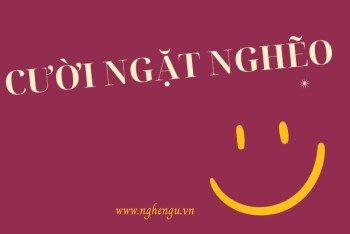 Cười ngặt nghẽo hay ngoẻo mới đúng? Từ nào đồng nghĩa?