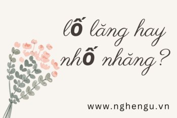 Lố lăng hay nhố nhăng đúng? Nên viết từ nào hay hơn?