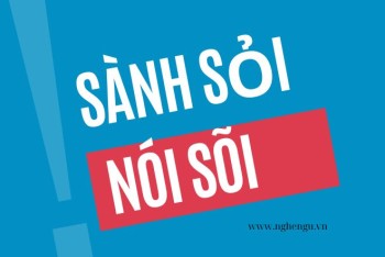 Nói sõi hay nói sỏi? Sành sõi hay sành sỏi? Sỏi đời hay sõi đời?
