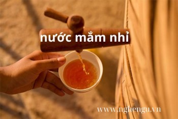Viết nước mắm nhỉ hay nhĩ, mộc nhỉ hay mộc nhỉ đúng?