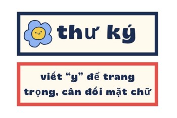 Thư kí hay thư ký đúng chính tả? Nên viết y hay i phù hợp?
