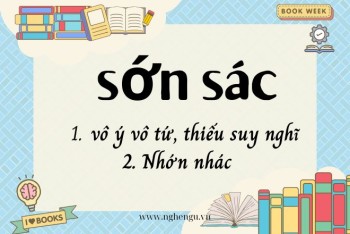 Xớn xác hay sớn sác đúng chính tả? Nghĩa là gì?