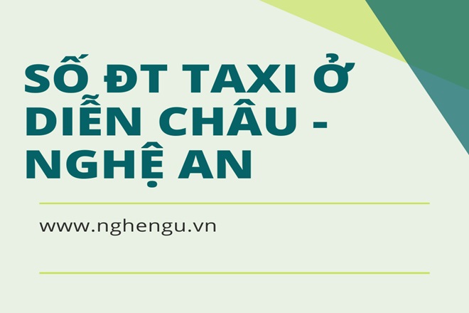 taxi dien chau