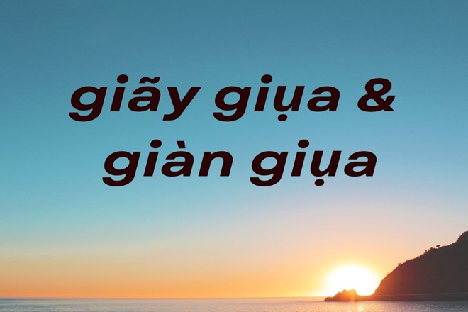 giay dua hay giay giua