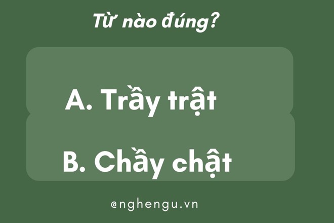 tray trat hay chay chat