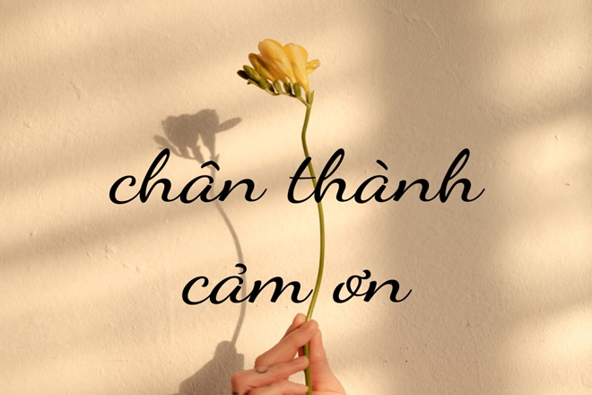 tran thanh cam on hay chan thanh cam on