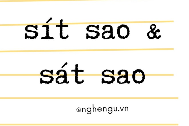 sit sao hay sat sao