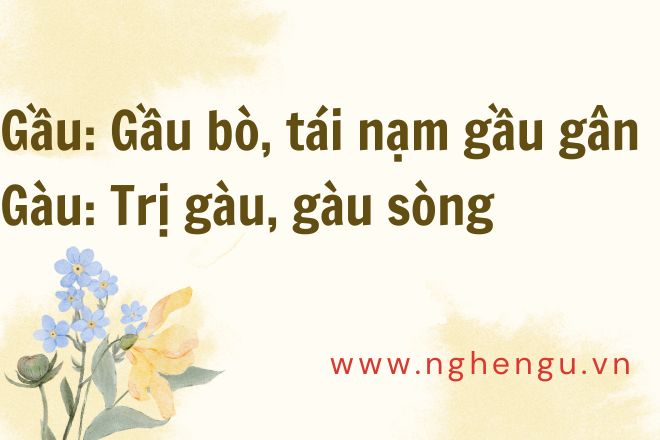 gau hay gau
