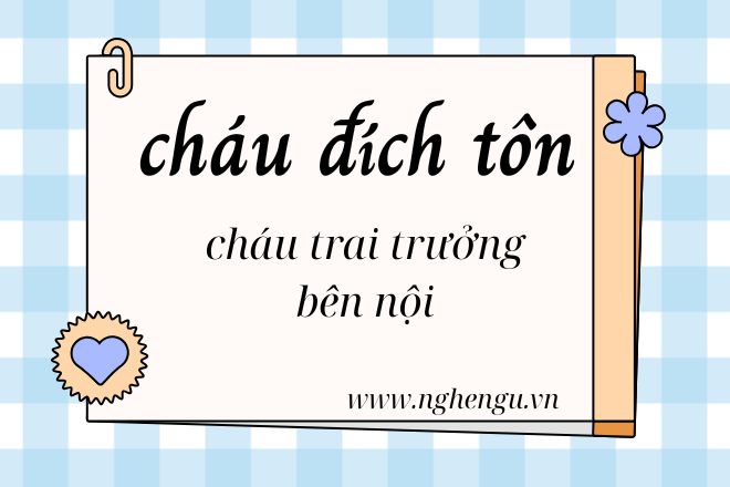 chau dich ton hay dit ton
