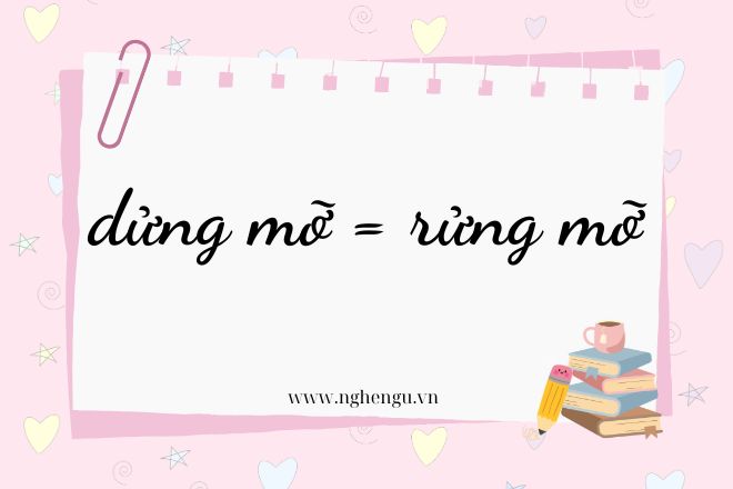 rung mo hay dung mo