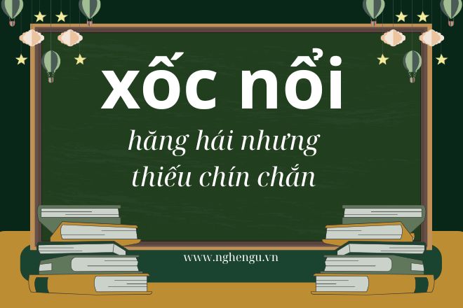 xoc noi hay soc noi
