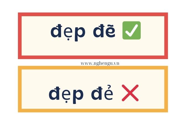 Đẹp đẻ hay đẹp đẽ cách viết nào đúng chính tả tiếng Việt?