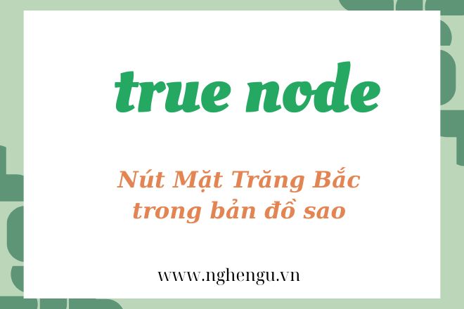 True Node là gì? Ý nghĩa từ A-Z trong chiêm tinh học